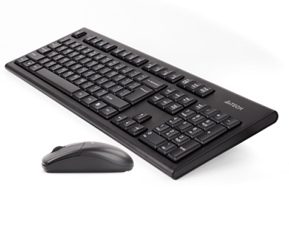 A4Tech 3100N Wireless Keyboard+Mouse უკაბელო კლავიატურა და მაუსი