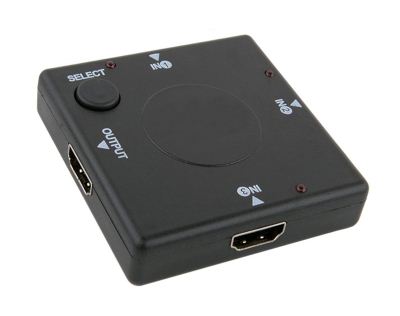 HDMI Switch 1-in 3-out,Support HDMI 1.4b,12-bit full 1080p