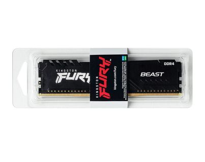Kingston FURY 8GB 3200MHz DDR4 CL16 DIMM Fury Beast Black