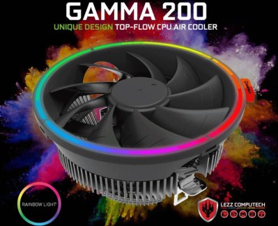 Cooler:GAMEMAX Gamma 200,RGB,4 pin PWM