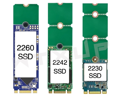 M.2 SSD 2230, 2242, 4460 ვინჩესტერის გადამყვანი