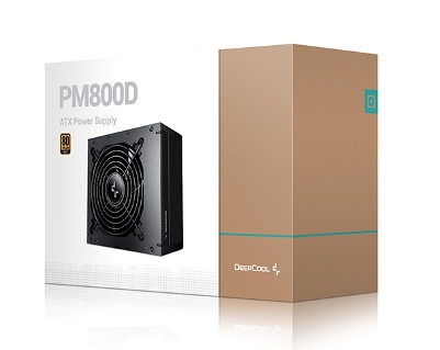 DEEPCOOL PM800D 800 Watt 80 Plus Gold Certifications Power Suppl