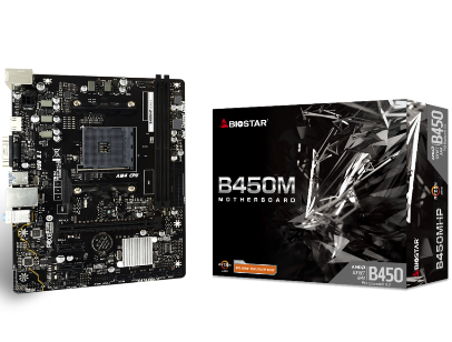 Biostar B450MHP AM4 AMD Motherboard