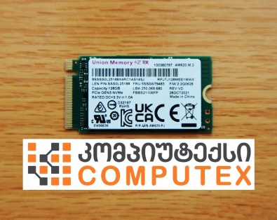 SSD Lenovo SSD 128G M.2 2242 PCIe3x4 FRU : 5SS0W79483