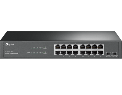 TP-Link 16-Port Gigabit Desktop Rackmount Switch TL-SG1016D